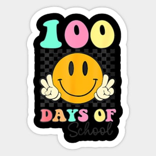 100 Days Of School Teacher Kids 100th Day Of School Sticker